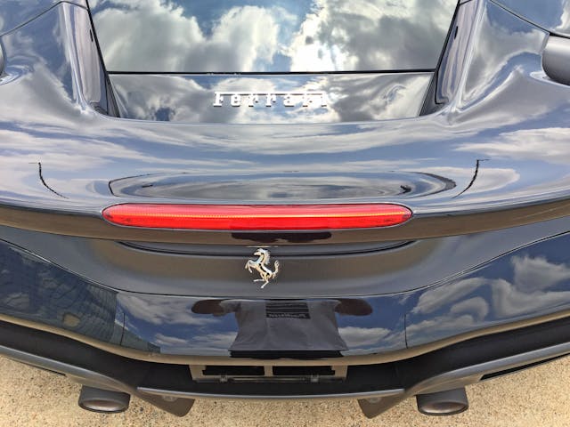 2020 Ferrari Pista rear