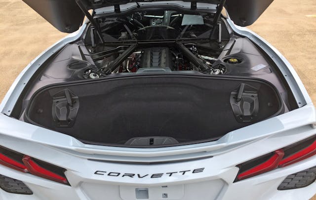 2020 Corvette trunk