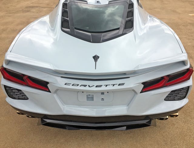 2020 Corvette rear