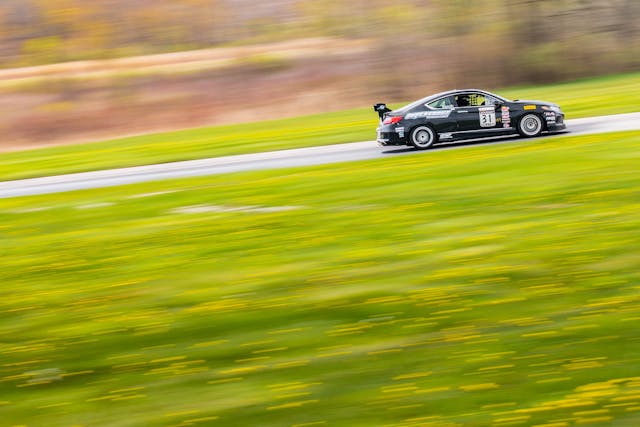 Honda Accord Far Side Profile Action Grattan Raceway