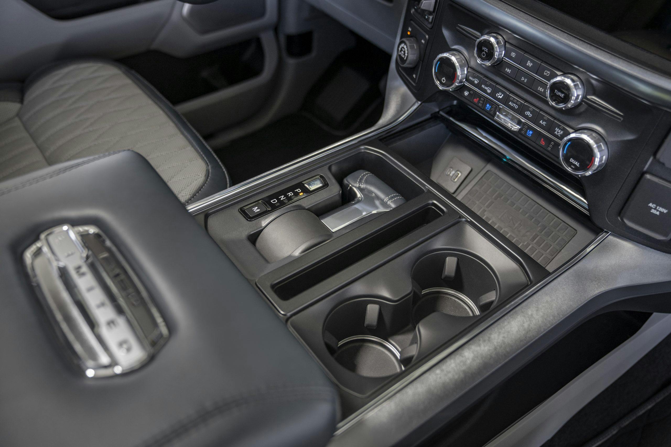 2021 Ford F-150 stowable shifter