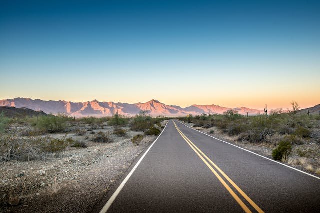 American Southwest Open Straight Road