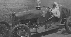 Charlie Wiggins Behind Wheel