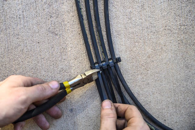 Wrenchin Wednesday Ziptie Plug Wires 