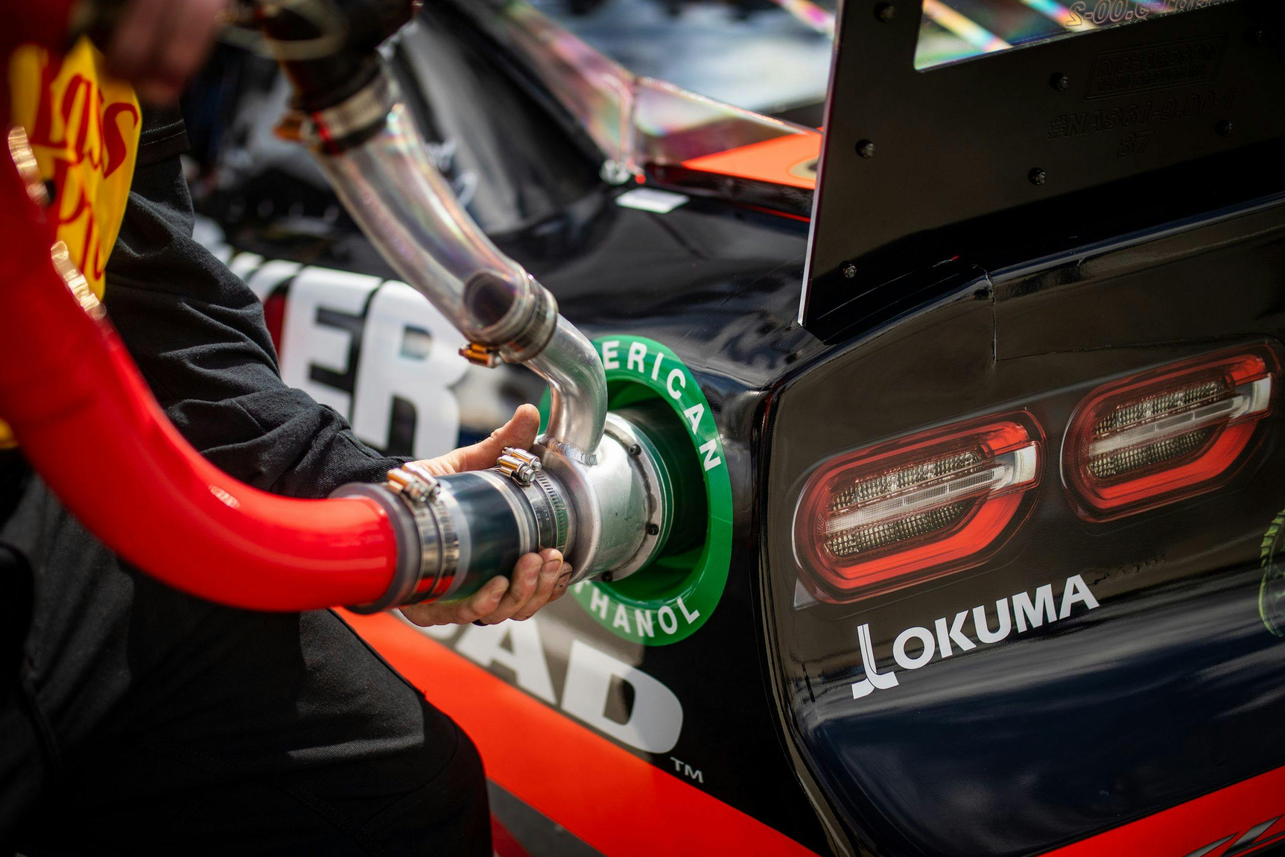 Daytona Race Car Fueling