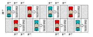 Drive-In Concert - Tailgate Zone diagram