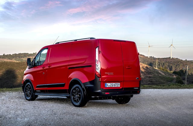 ford transit custom rear