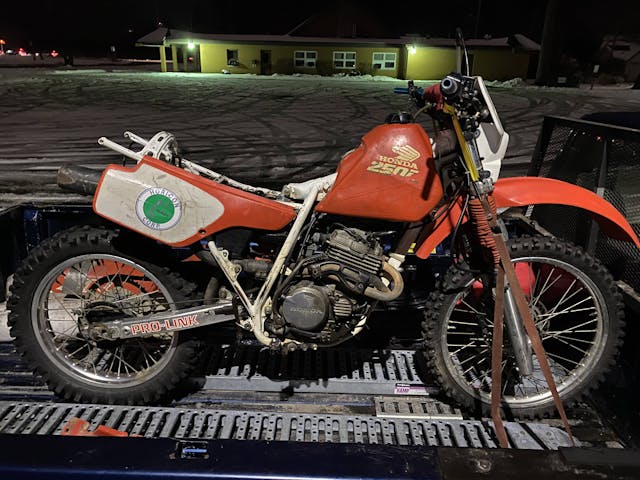 Honda XR250R Project