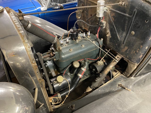Model A engine compartment