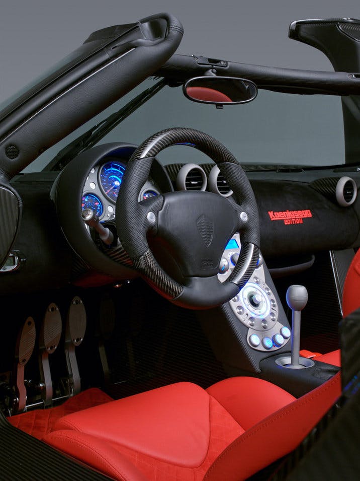 2008 Koenigsegg CCXR Edition interior