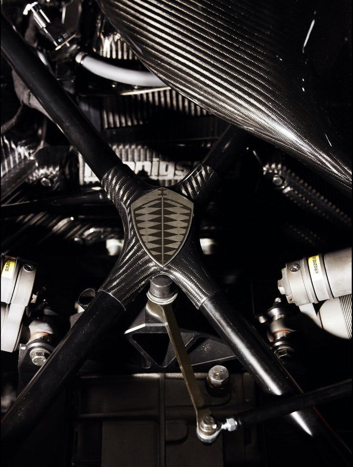 2008 Koenigsegg CCXR Edition engine