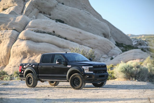 2020 F-150 Roush 5.11 Tactical Edition front three-quarter