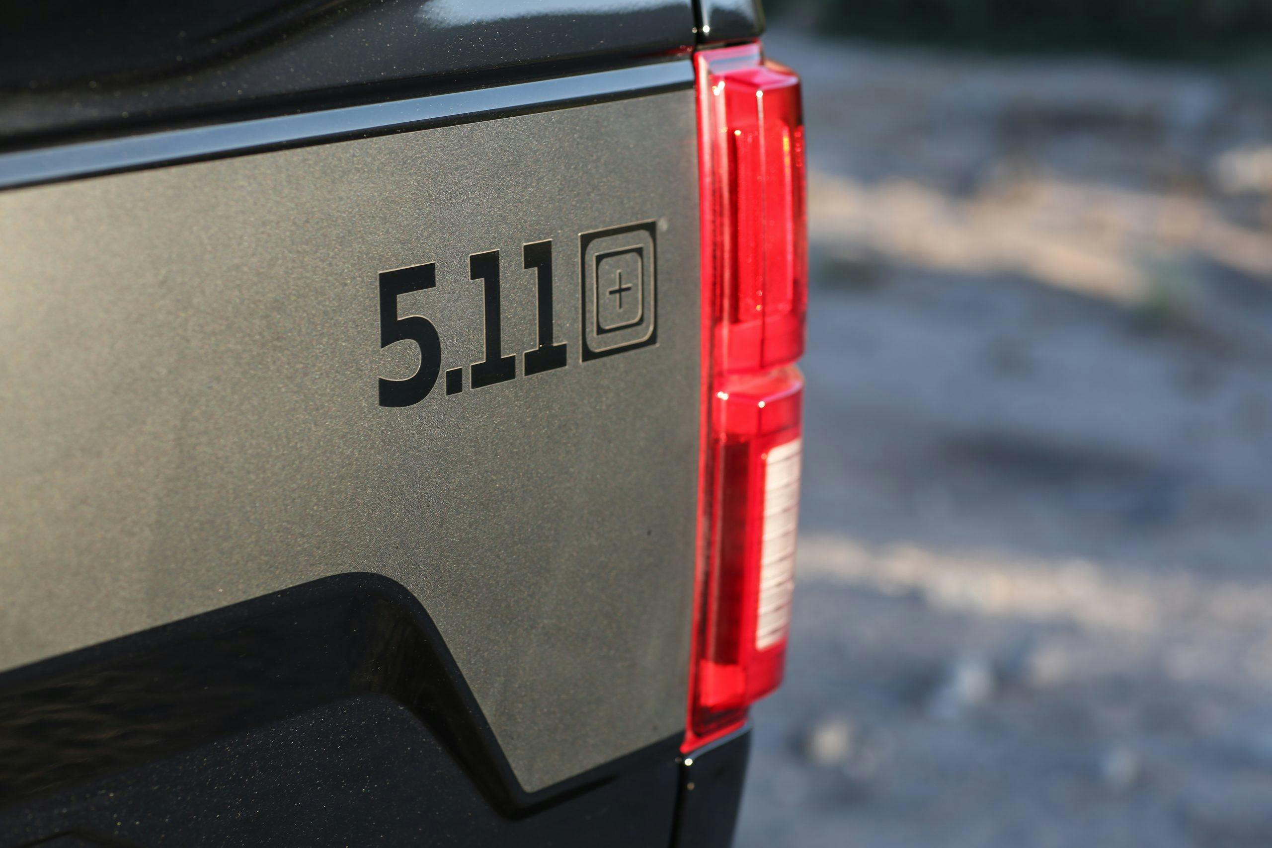 2020 F-150 Roush 5.11 Tactical Edition rear light and stickers