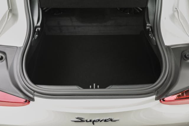 2021 Toyota Supra hatch opening