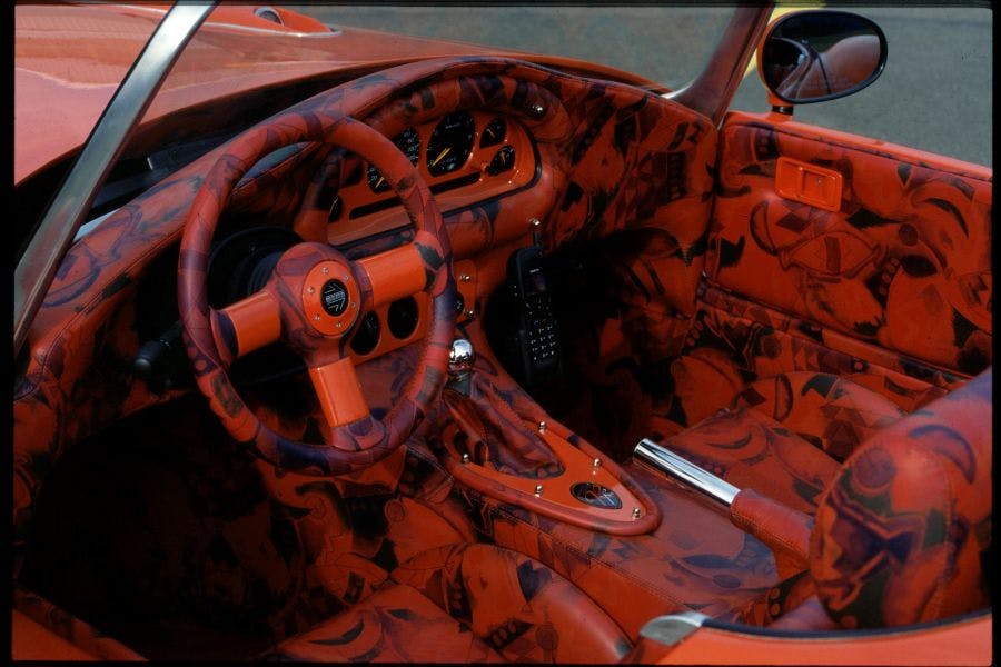 Rinspeed roadster_interior