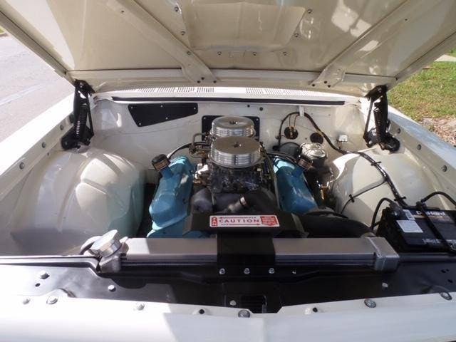 1963 Pontiac Tempest Super Duty Tribute engine bay 455