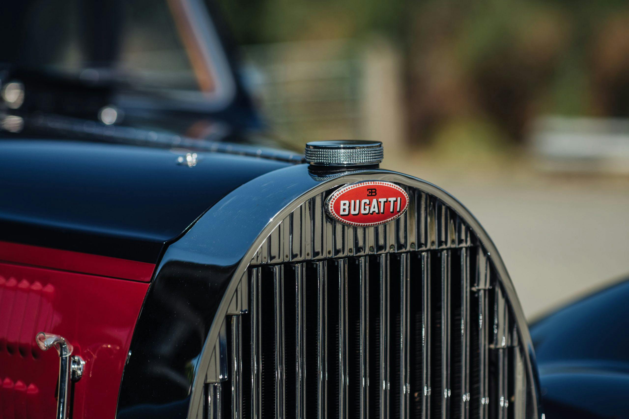 Bugatti 57C Ventoux front grille