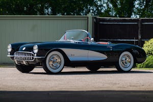 Two Tone Chevrolet Corvette C1 Front Three-Quarter