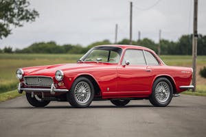 Red Triumph Italia 2000 GT Front Three-Quarter