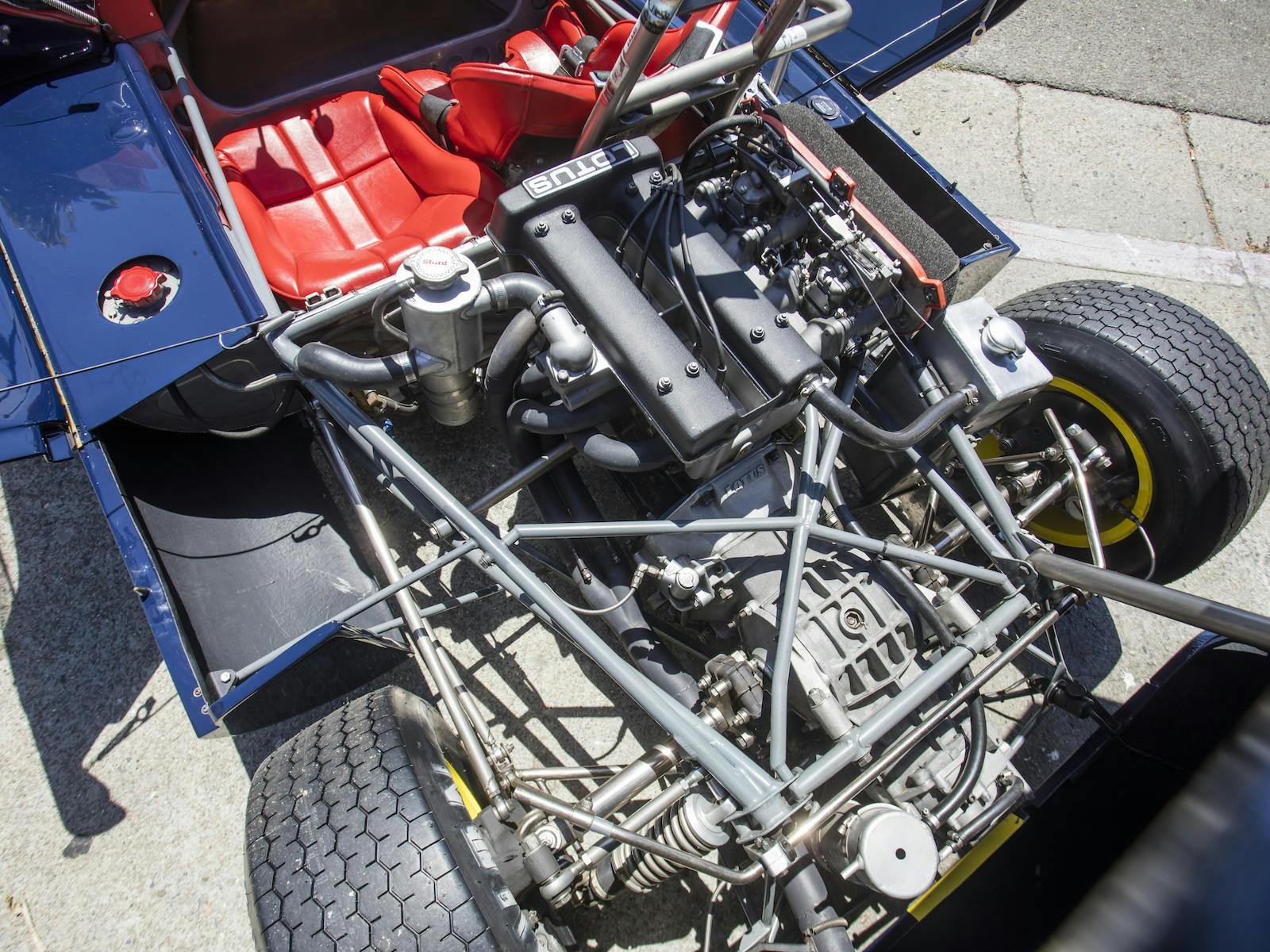 Lotus 23B Race Car engine