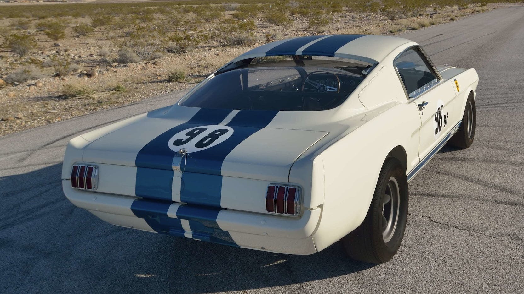 1965 Shelby GT350R Prototype Rear Three-Quarter
