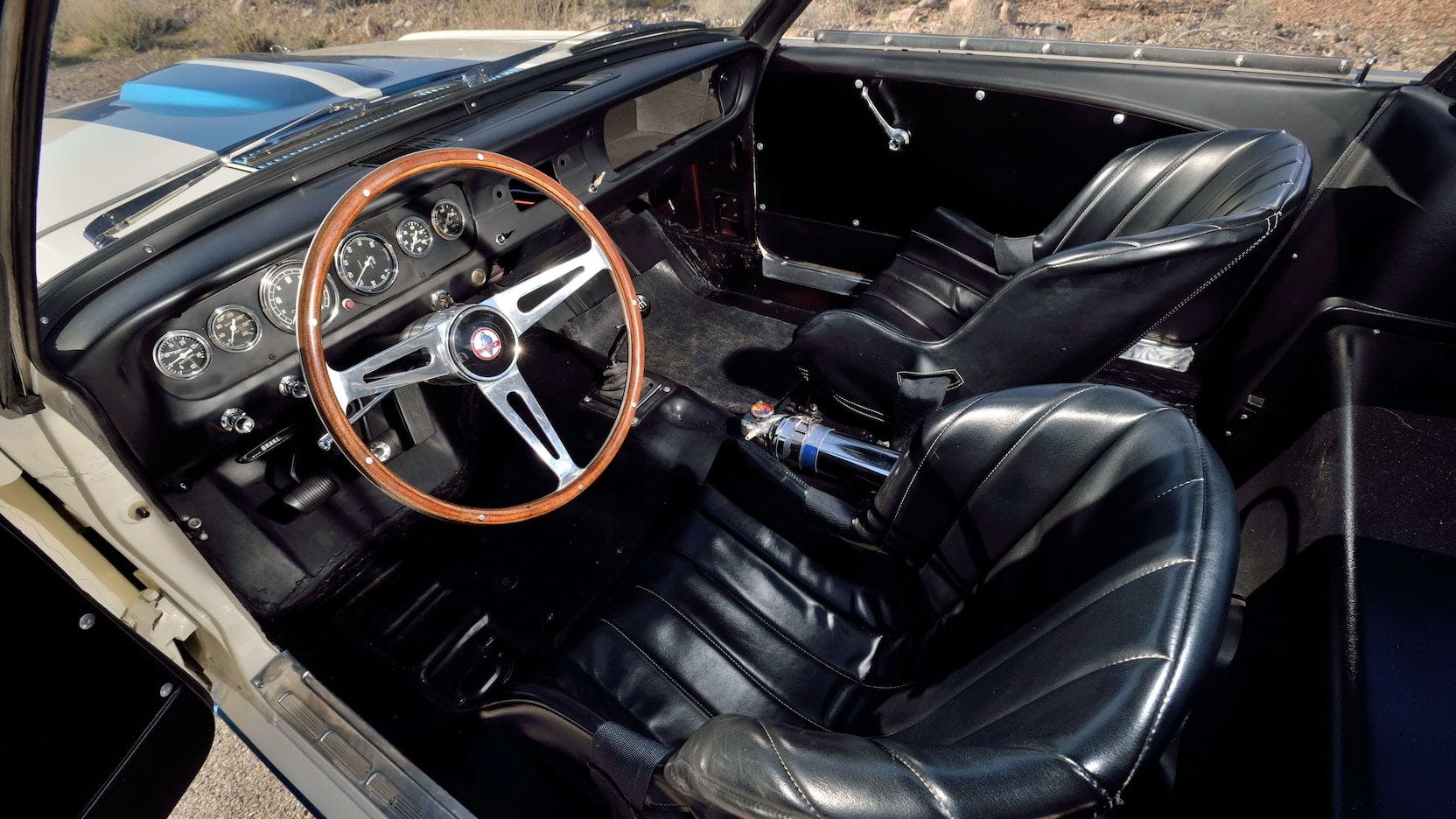 1965 Shelby GT350R Prototype Interior Driver