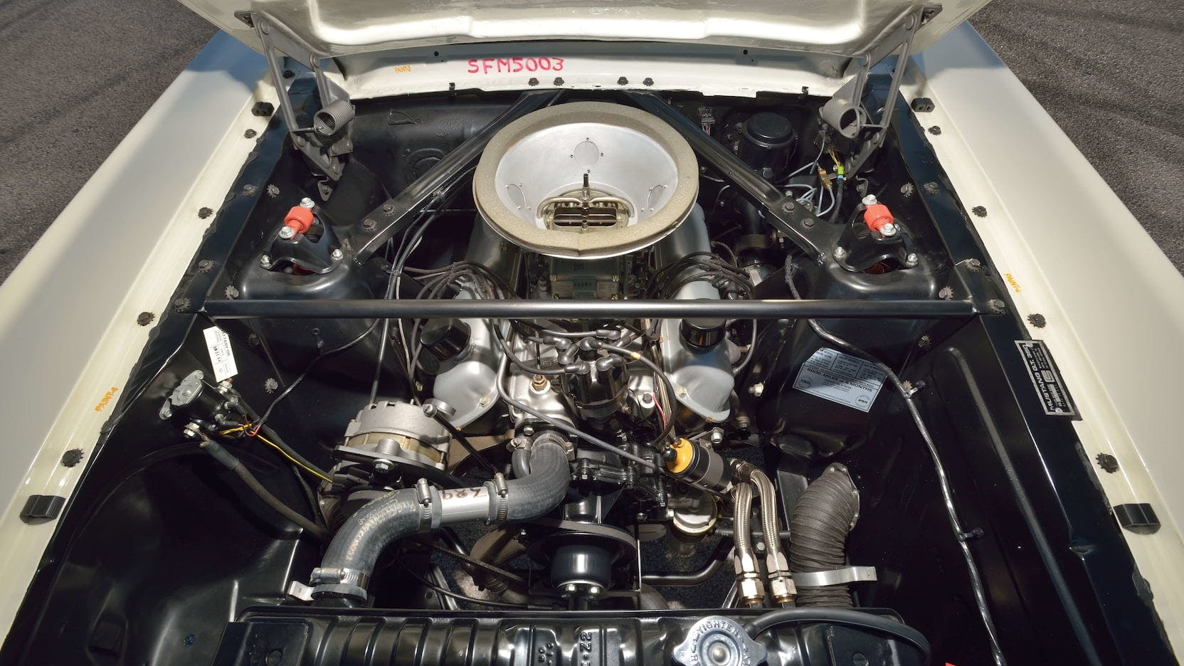 1965 Shelby GT350R Prototype Engine Front