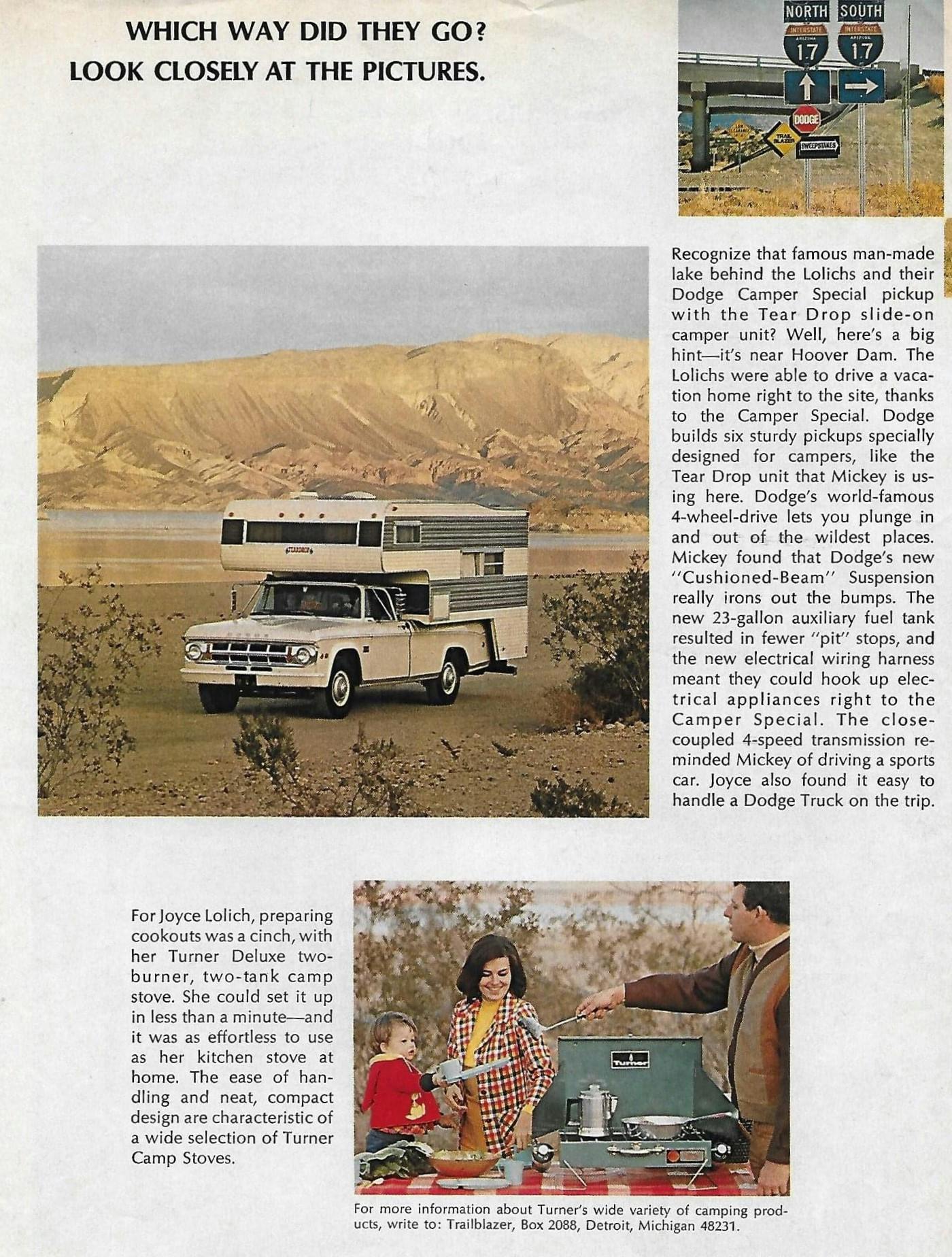 1969 Dodge - Mickey Lolich - Trailblazer Sweepstakes - Page 4