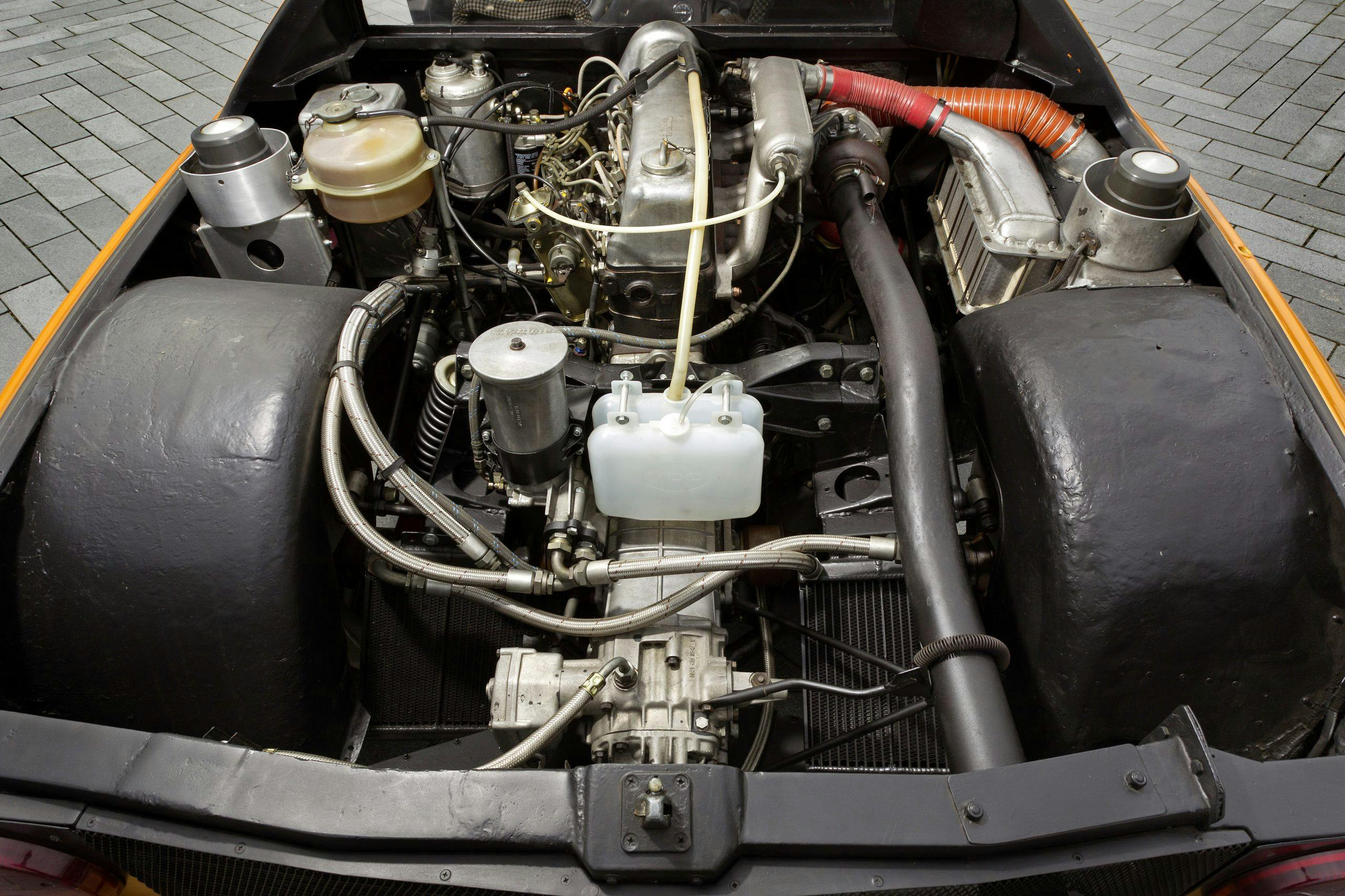 1970 Mercedes-Benz C 111-II engine