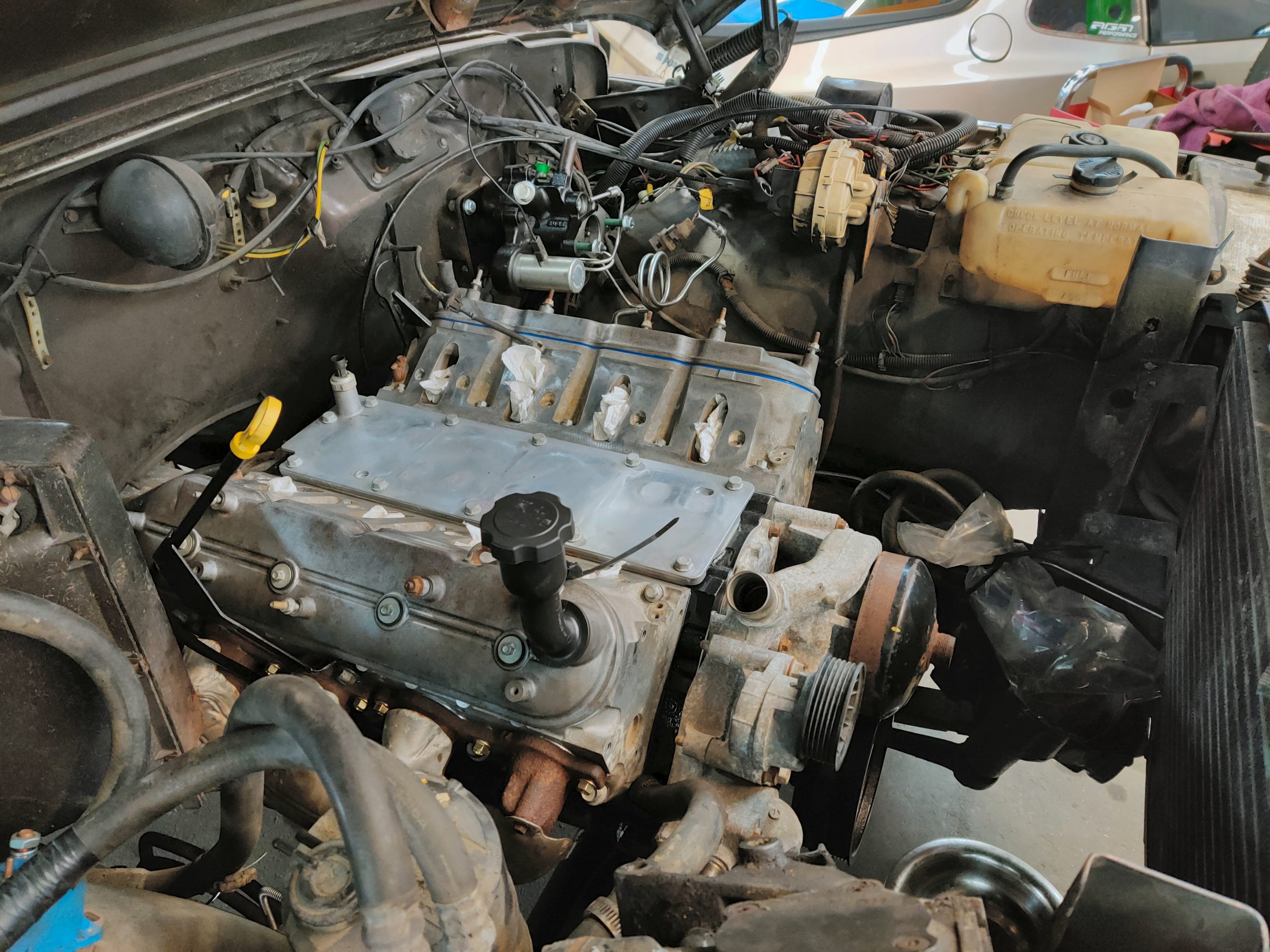 Jeep Grand Wagoneer LS swap Project lessons learned