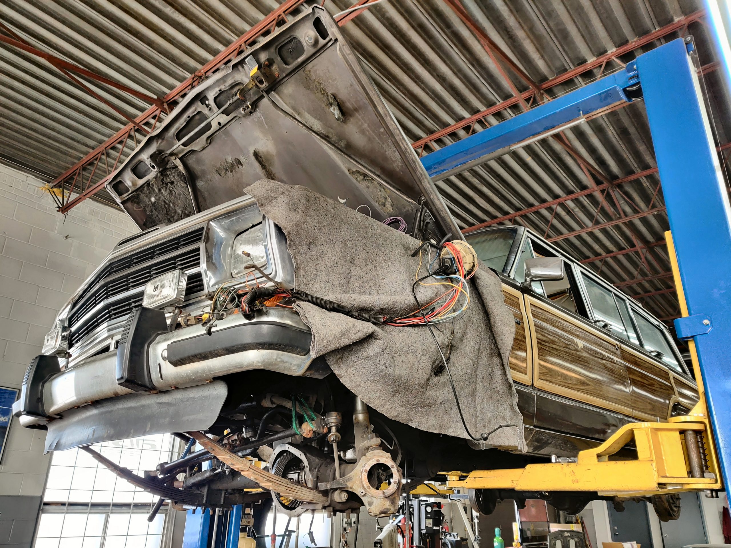 Jeep Grand Wagoneer LS swap Project lessons learned