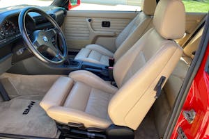 1988 BMW M3 interior