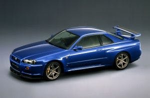 1999 Skyline GT-R V spec front three-quarter
