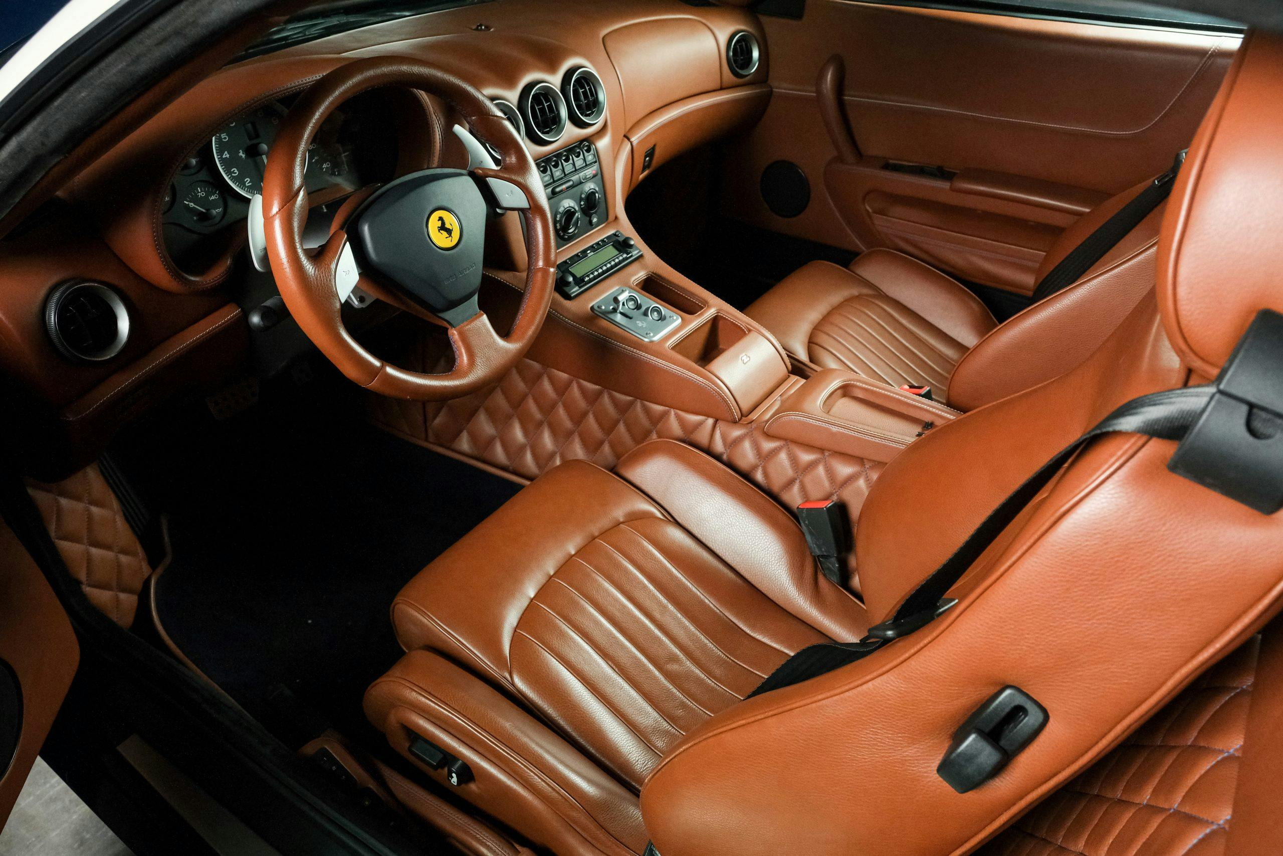 2005 Ferrari 575 GTZ Zagato interior