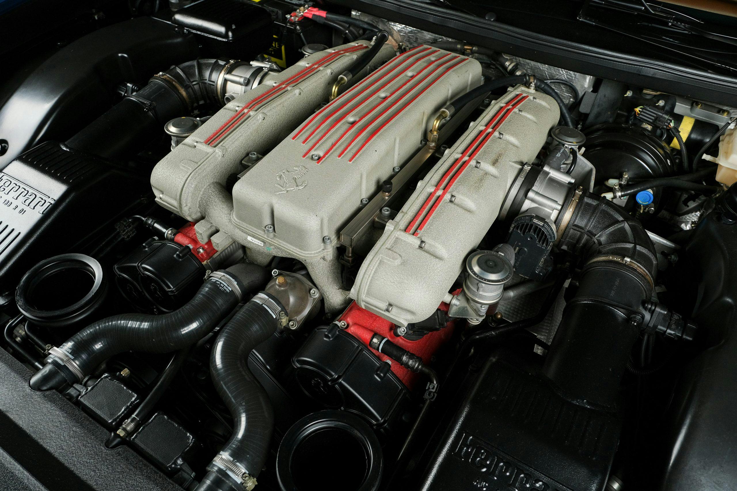 2005 Ferrari 575 GTZ Zagato engine