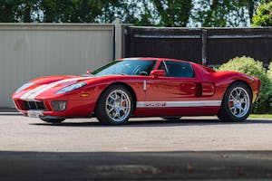 Red Ford GT Front Three-Quarter
