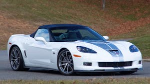 60th Anniversary 427 Convertible Front Three-Quarter