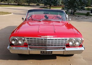 1962 Chevrolet Impala SS convertible 2 1962 chevrolet impala SS front end