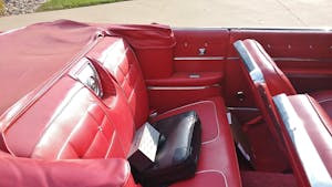1962 chevrolet impala SS back seat