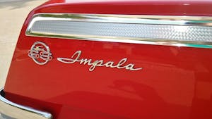 1962 chevrolet impala SS badge