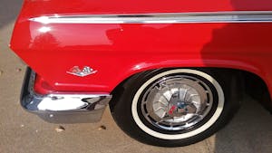 1962 Chevrolet Impala SS convertible 14 1962 chevrolet impala SS wheel
