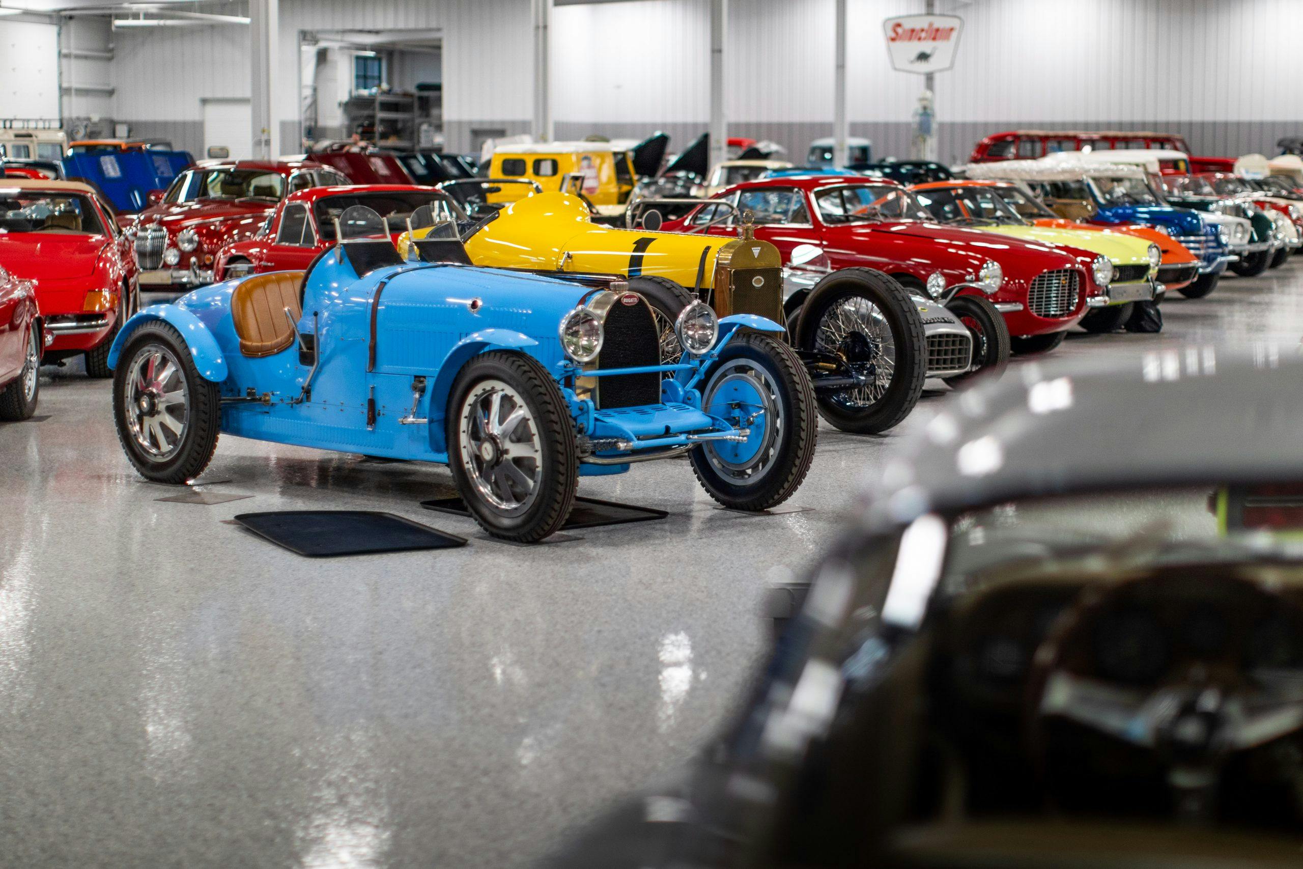 RM Sotheby's Fall Elkhart Vehicles Row Bugatti