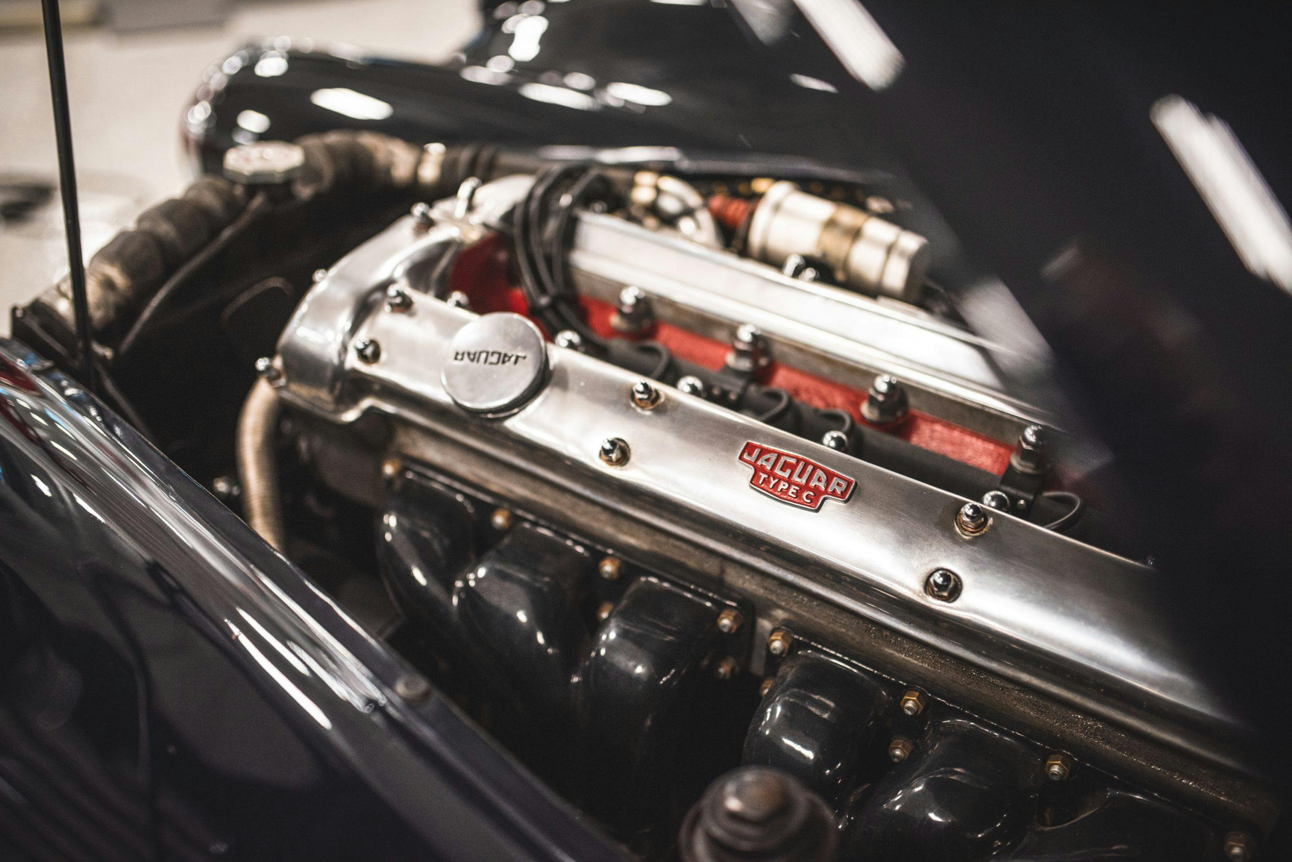 Jaguar Type C Engine