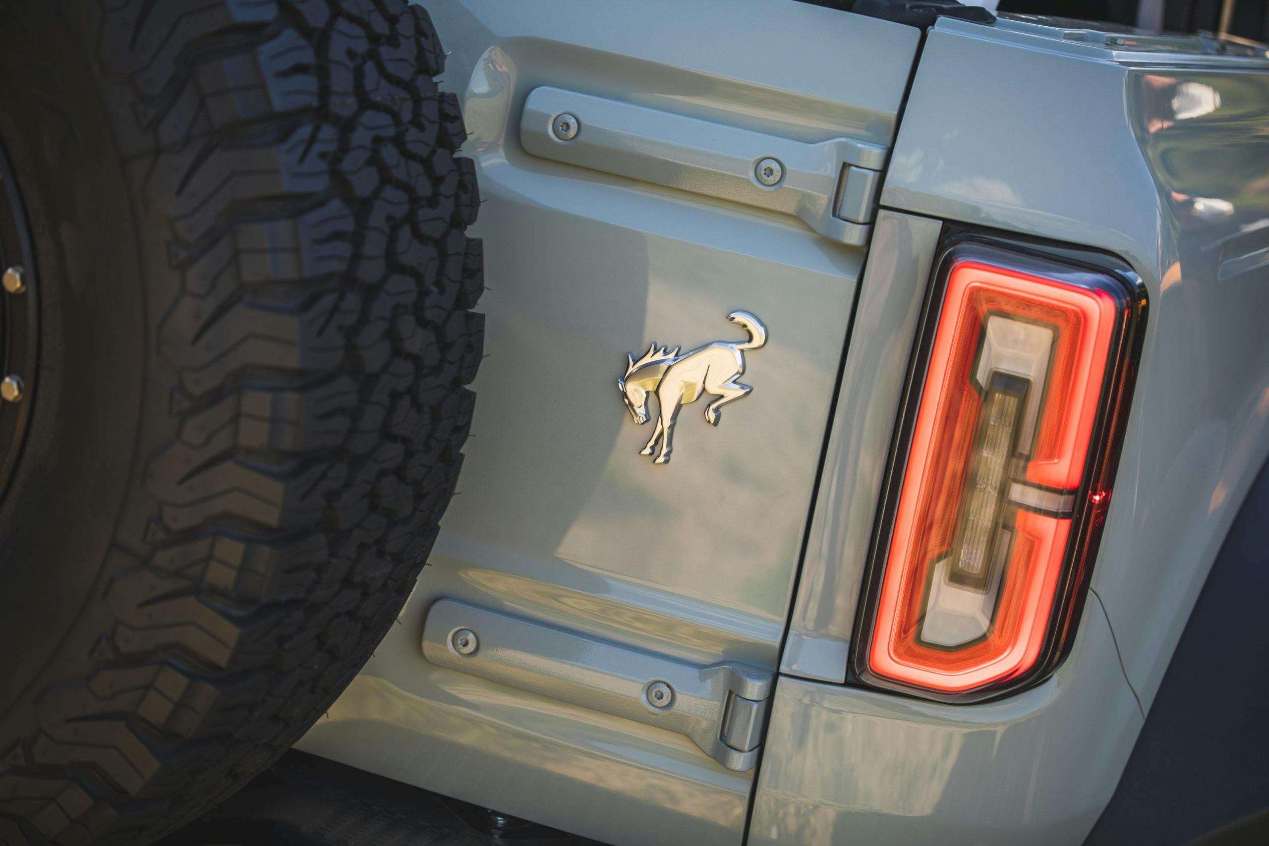 2021 Ford Bronco Four Door Gate Badge