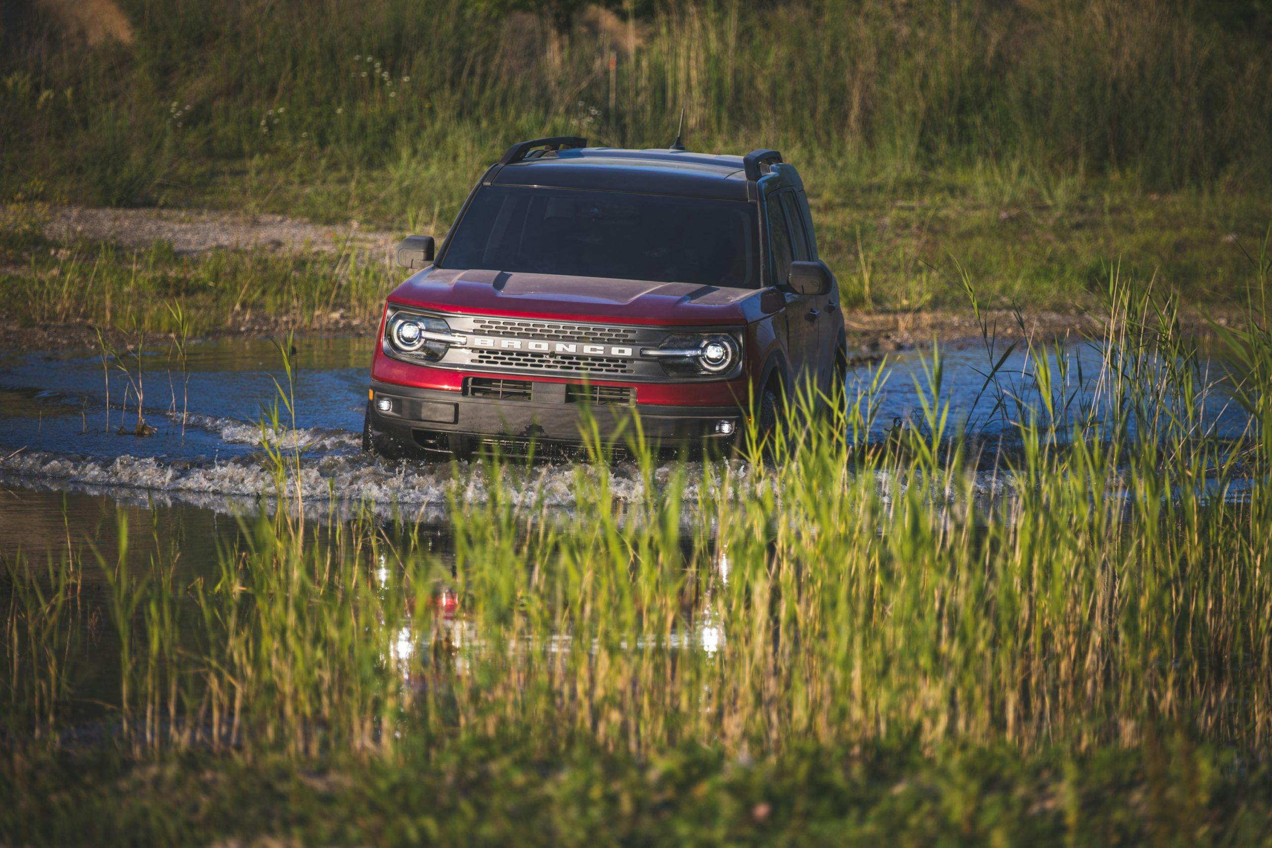 2021 Ford Bronco Sport Water Crossing Front Action