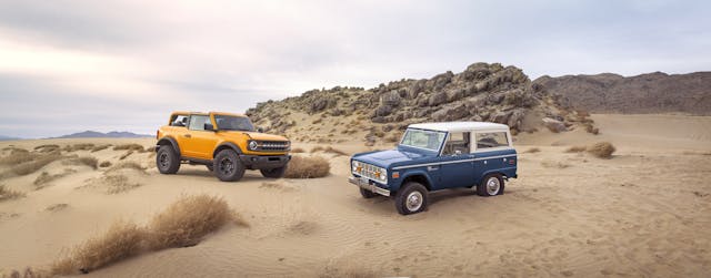 2021 Ford Bronco Past and Present