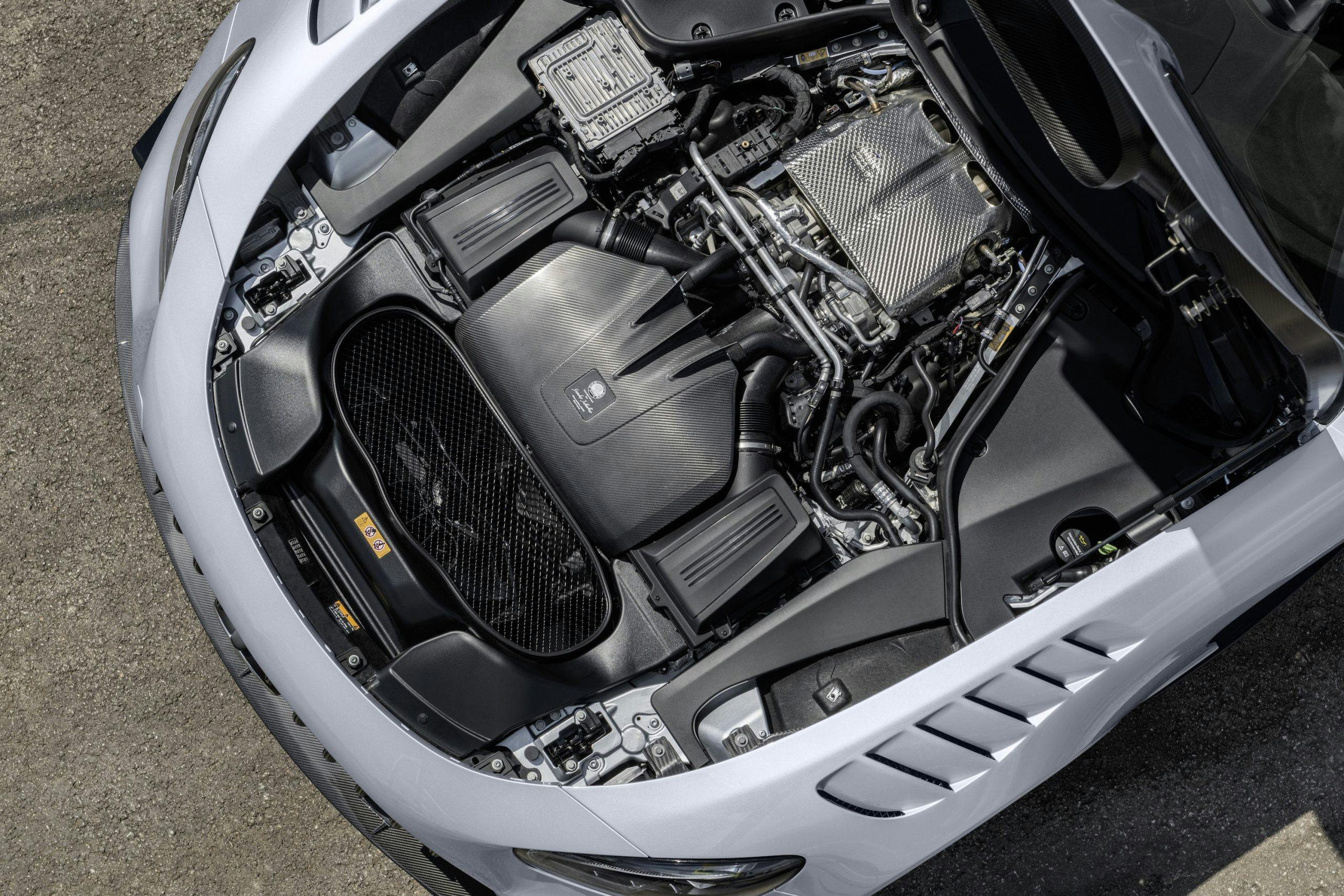 Mercedes-AMG GT Black Series Engine Overhead