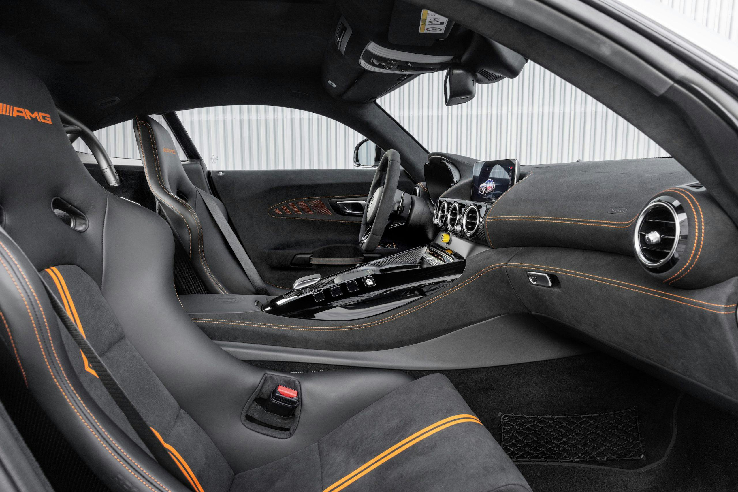 Mercedes-AMG GT Black Series Interior Front Angle