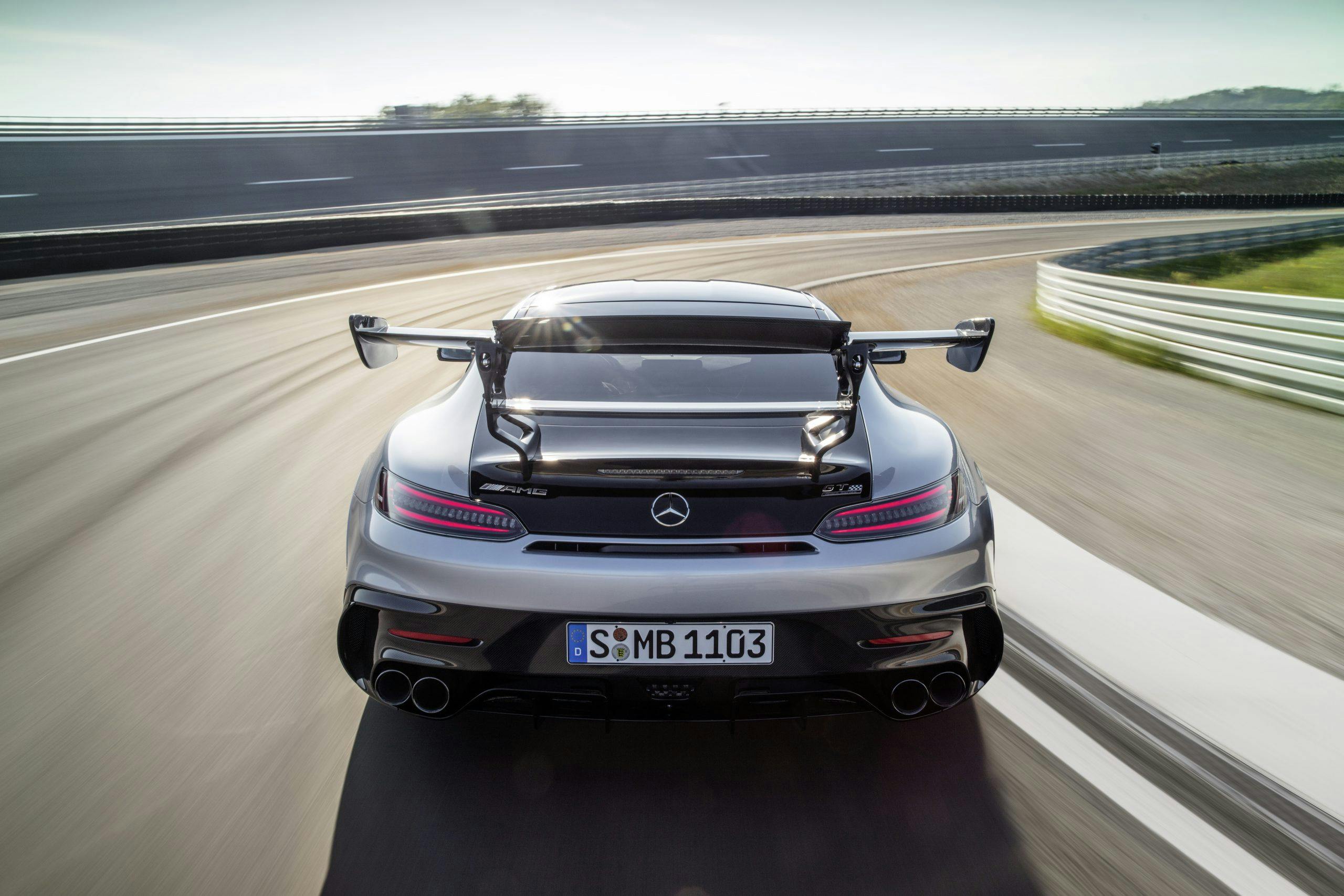 Mercedes-AMG GT Black Series Rear Action