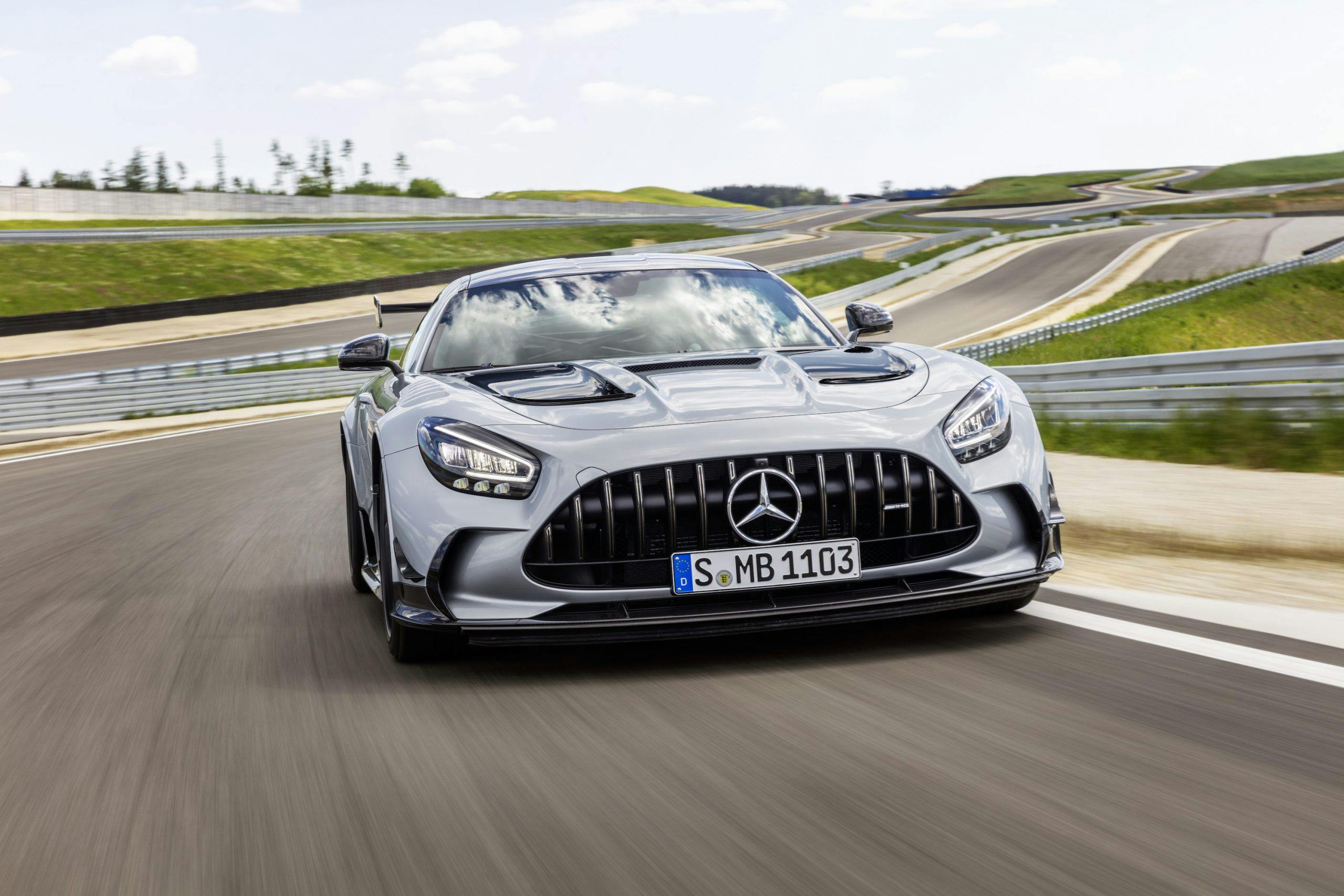 Mercedes-AMG GT Black Series Front Action